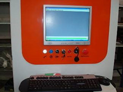 Интерфейс оператора на ПК ленточнопильного станка DUPLEX CNC, производитель Bacci Италия