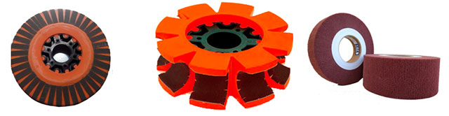 Типы абразивных кругов для станка для шлифовки профилей MVS 8000 на 9 рабочих групп, производство De Stefani (Италия)