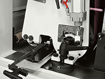 Секционный утюжок Mesar калибровально-шлифовального станка DMC SD 30, производство SCM Group (Италия)